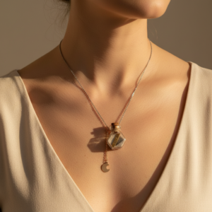Collana Il Messaggio nella Bottiglia — BELIEVE